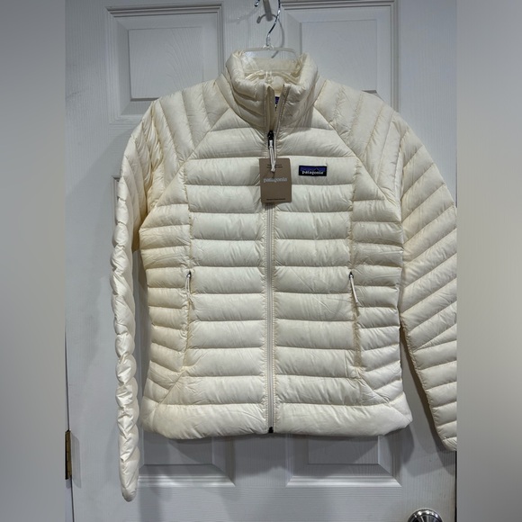 Patagonia Jackets & Blazers - Patagonia Women’s XXL Down Sweater Puffer Jacket Wool White NWT Puff Puffy